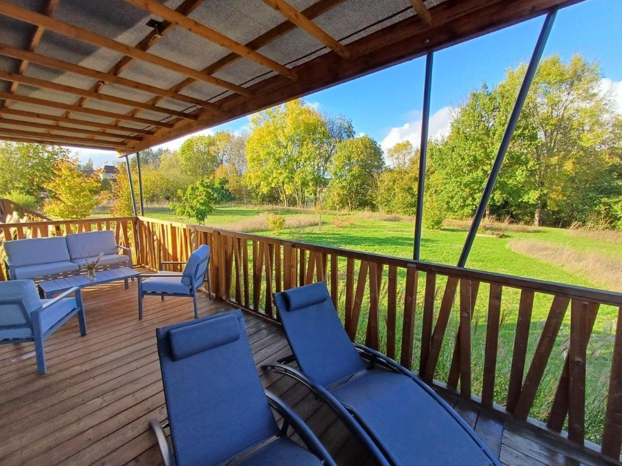 Les Chalets Du Moulin De Valade Condat-sur-Trincou Экстерьер фото